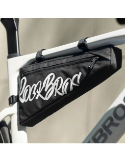 Torba rowerowa rockbros g008 flash journey na ramę trójkątna xl 1,9 l - czarna 2