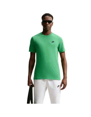 Koszulka męska nike club tee zielona ar4997 306