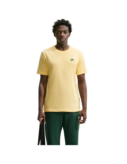 Koszulka męska nike club tee żółta ar4997 723