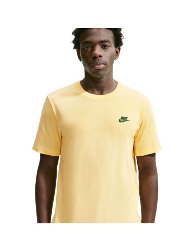 Koszulka męska nike club tee żółta ar4997 723