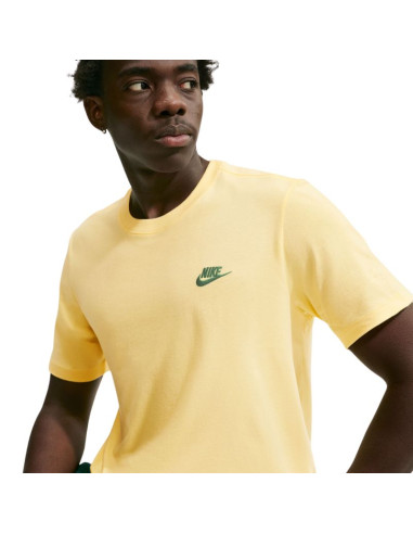 Koszulka męska nike club tee żółta ar4997 723