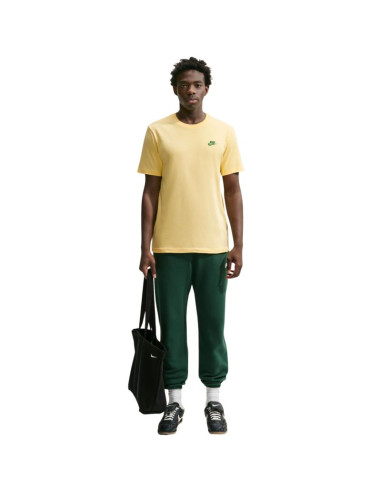 Koszulka męska nike club tee żółta ar4997 723