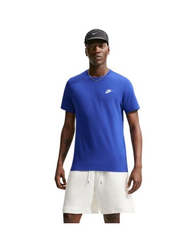 Koszulka męska nike club tee niebieska ar4997 417