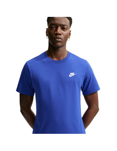 Koszulka męska nike club tee niebieska ar4997 417