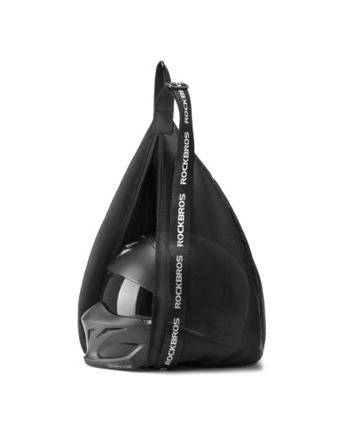 Plecak rockbros h34 z uchwytem na kask - czarny