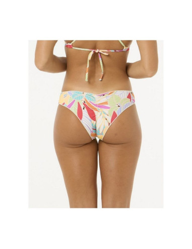 Majtki kąpielowe rip curl cala vadella cheeky hipster turkusowe
