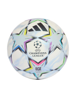Piłka nożna adidas ucl league j350 26/27 league stage biało-błękitna ke9768