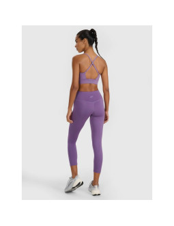 Legginsy treningowe 7/8 z wysokim stanem damskie 4f 4fwaw25tftif361-53s 2
