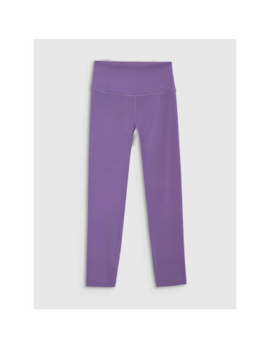 Legginsy treningowe 7/8 z wysokim stanem damskie 4f 4fwaw25tftif361-53s