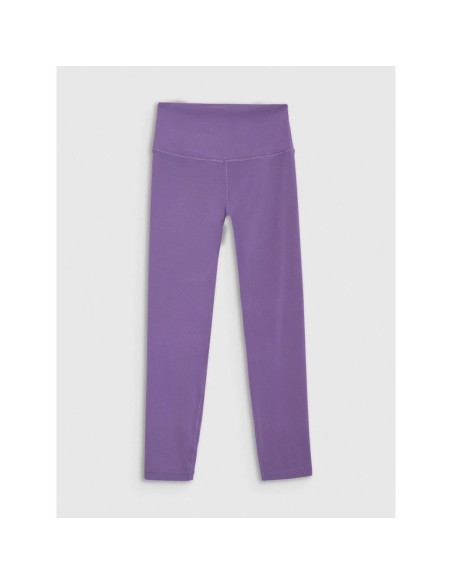 Legginsy treningowe 7/8 z wysokim stanem damskie 4f 4fwaw25tftif361-53s