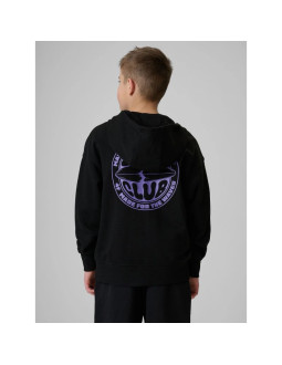 Bluza dresowa loose z kapturem chłopięca 4f 4fjrss26tswsm2934-20s 2