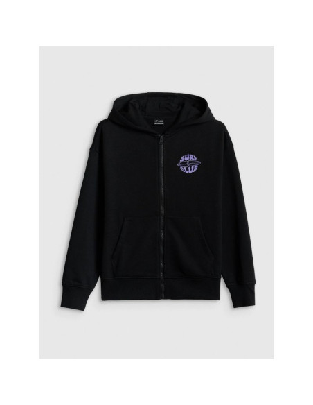 Bluza dresowa loose z kapturem chłopięca 4f 4fjrss26tswsm2934-20s