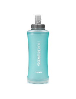 Bukłak rockbros 350017002 soft flask miękki bidon do biegania 500 ml - jasnoniebieski