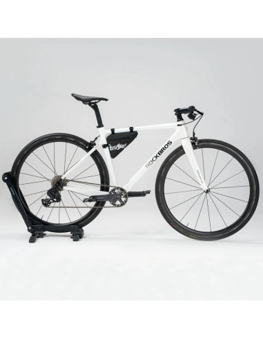 Torba rowerowa rockbros g001 flash journey na ramę trójkątna 0.8 l - czarna