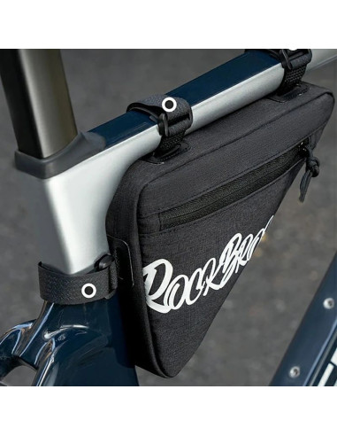 Torba rowerowa rockbros g001 flash journey na ramę trójkątna 0.8 l - czarna
