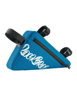Torba rowerowa rockbros g001 flash journey na ramę trójkątna 0.8 l - niebieska