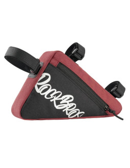 Torba rowerowa rockbros g001 flash journey na ramę trójkątna 0.8 l - czerwona