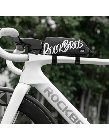 Torba rowerowa rockbros g009 flash journey na górną rurę 0.8 l - czarna