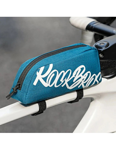 Torba rowerowa rockbros g009 flash journey na górną rurę 0.8 l - niebieska