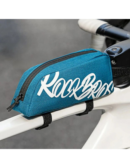 Torba rowerowa rockbros g009 flash journey na górną rurę 0.8 l - niebieska
