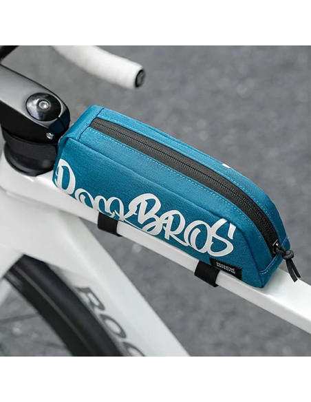 Torba rowerowa rockbros g009 flash journey na górną rurę 0.8 l - niebieska