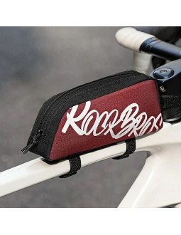 Torba rowerowa rockbros g009 flash journey na górną rurę 0.8 l - czerwona 2