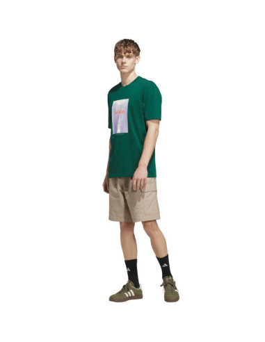 Koszulka męska adidas waterfall graphic zielona ks2173