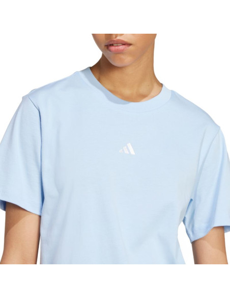 Koszulka damska adidas essentials small logo jasnoniebieska jy4962