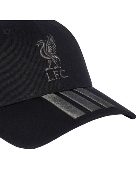 Czapka z daszkiem adidas liverpool fc czarna kq5137