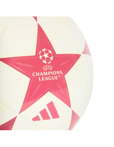 Piłka nożna adidas 26/27 real madrid club biało-różowa ke5109