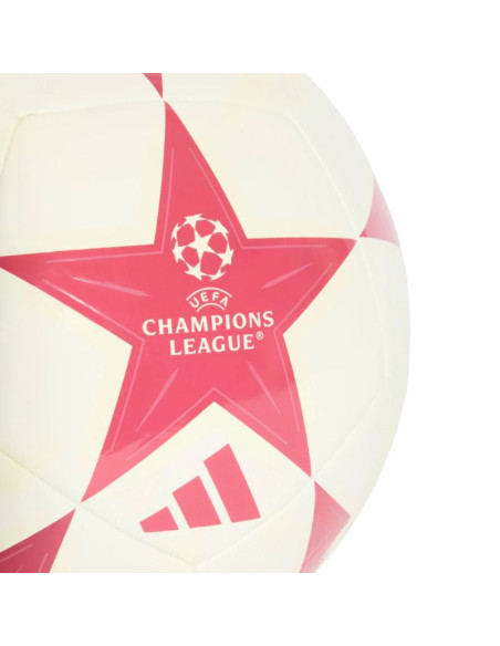 Piłka nożna adidas 26/27 real madrid club biało-różowa ke5109