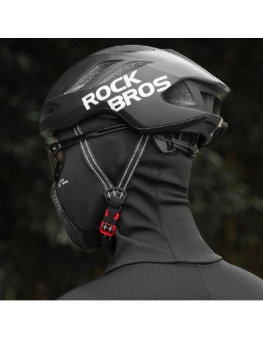 Kominiarka rowerowa rockbros lf25699 polarowa - czarna