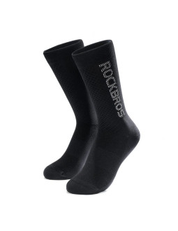 Skarpety rowerowe rockbros 490067002 odblaskowe s - czarne