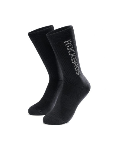 Skarpety rowerowe rockbros 490067003 odblaskowe m - czarne
