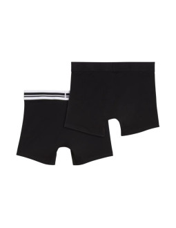 Bokserki męskie puma everyday placed logo 2 pak czarne 938476 01 2