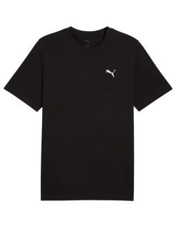 Koszulka męska puma wardrobe ess tee czarna 629644 01 2