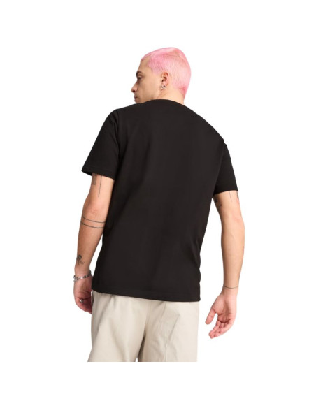 Koszulka męska puma wardrobe ess tee czarna 629644 01