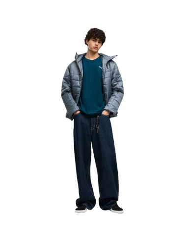 Koszulka męska puma wardrobe ess tee ciemnoniebieska 629644 36
