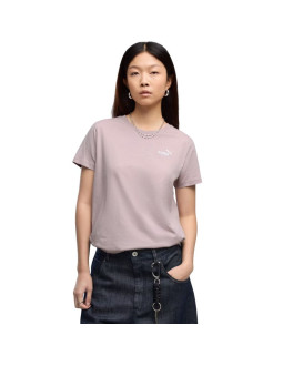 Koszulka damska puma ess standard small logo tee brudny róż 695752 49