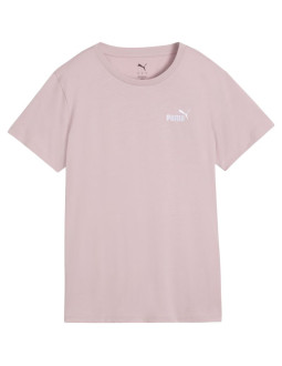 Koszulka damska puma ess standard small logo tee brudny róż 695752 49 2