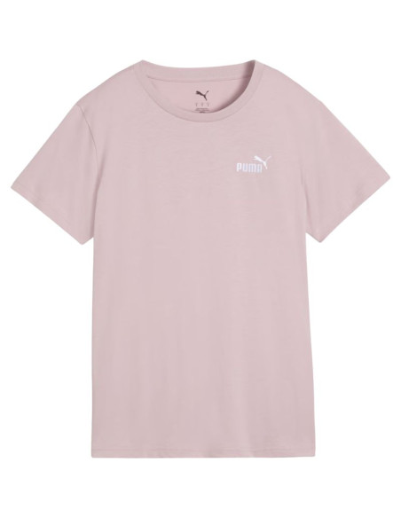Koszulka damska puma ess standard small logo tee brudny róż 695752 49