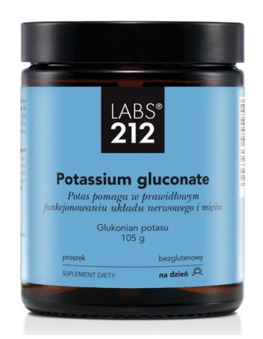 Potassium Gluconate - Glukonian Potasu W Proszku (105 G)