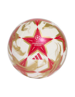 Piłka nożna adidas ucl club 26/27 league stage biało-czerwono-złota ke9764