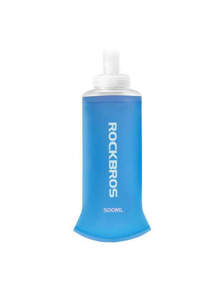 Bukłak rockbros 35210027002 soft flask miękki bidon do biegania 500 ml - niebieski
