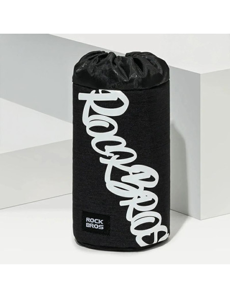 Torba na bidon rockbros g004 flash journey 1 l - czarna