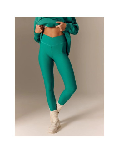 Legginsy z prążkowanej dzianiny damskie 4f 4frss26ttigf328-41s