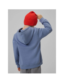 Bluza dresowa regular z kapturem chłopięca 4f 4fjrss26tswsm2637-32s 2