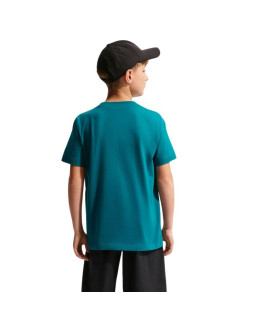 Koszulka dla dzieci nike sportswear zielona fz5177 372 2