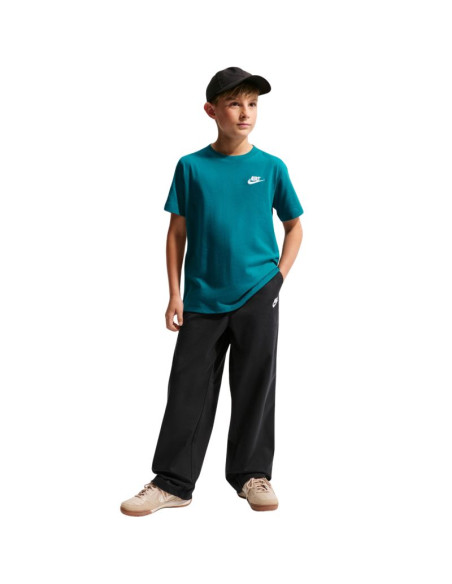 Koszulka dla dzieci nike sportswear zielona fz5177 372