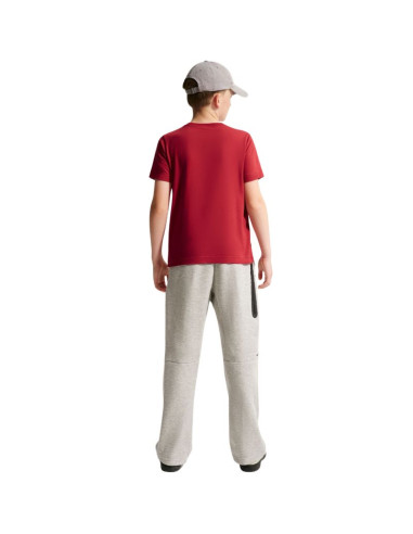 Koszulka dla dzieci nike sportswear czerwona fz5177 608
